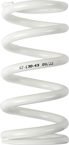 Moose White Shock Spring 47mm OD/130mm Length (1312-0945)