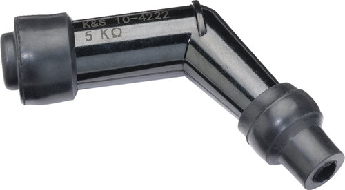 Moose Short 120° Elbow Type Spark Plug Resistor Cover (2104-0416)