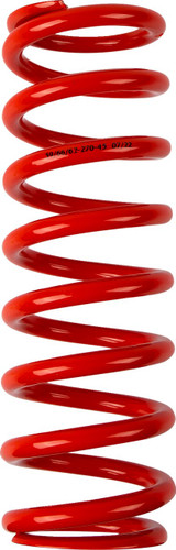 Moose Red Shock Spring 59/62mm OD/270mm Length (1312-0963)