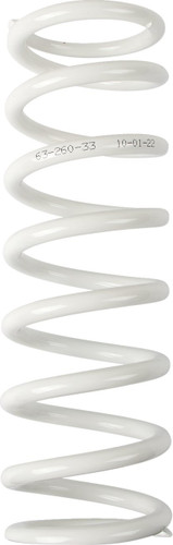 Moose White Shock Spring 63mm OD/260mm Length (1312-0975)