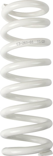Moose White Shock Spring 63mm OD/260mm Length (1312-0986)