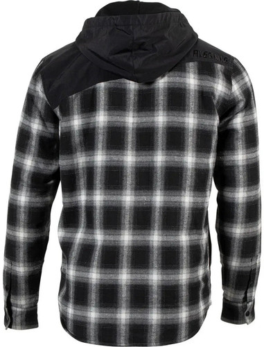 509 Tech Mens Flannel Button Up Hoody