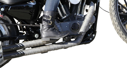 Burly MX Style Black Footpegs (B13-1009B)