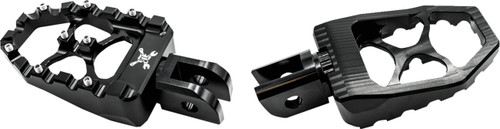 Burly MX Evolution Black Footpegs (B13-1016B)