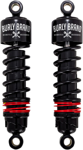 Burly 10.5" Slammer Plus Black Rear Shocks (B28-1204B)