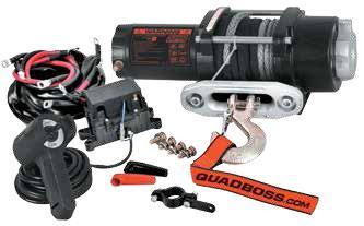 QuadBoss Winch 2500LB with Synthetic Cable (608701)