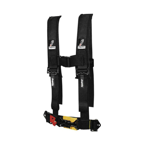 DragonFire Auto-Latch 4-Point 2" Shoulder Harness - Black (522044)