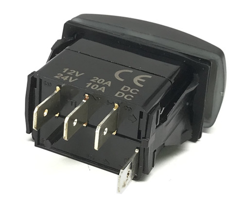 DragonFire Laser Etched LED Switch Wench Power w/Red LED (521376)