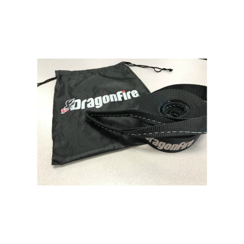 DragonFire Tug-E Tow Rope Black 30' x 2" (521491)