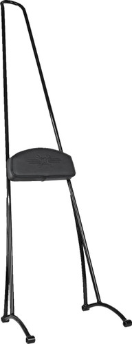 Burly 40" Stupid Tall Black Sissy Bar w/Pad (B13-1507B)