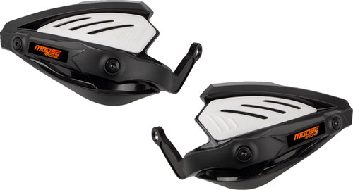 Moose Voyager White Handguards (0635-2117)