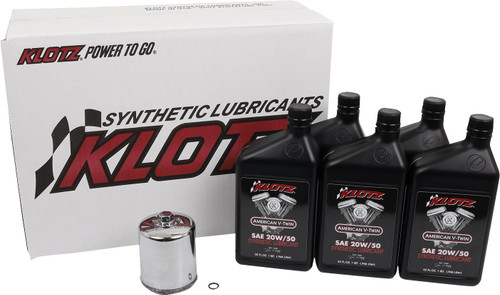 Klotz V-Twin Basic Oil Change Kit (KH-111)