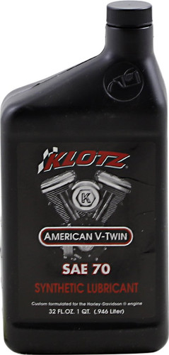 Klotz 70W V-Twin Synthetic Oil 1 Quart (KH-70)