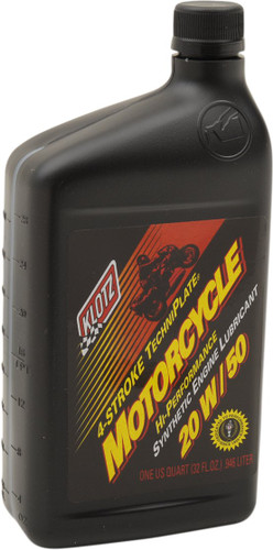 Klotz 20W-50 Techniplate Synthetic 4-Stroke Engine Oil 1 Quart (KL-850 (10))