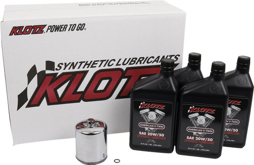 Klotz V-Twin Basic Oil Change Kit (KH-103)