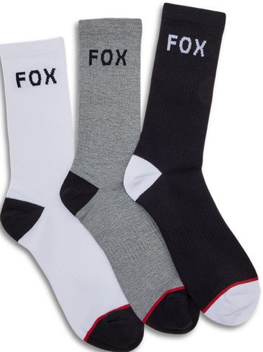 Fox Racing Fox Crew Socks 3-Pack