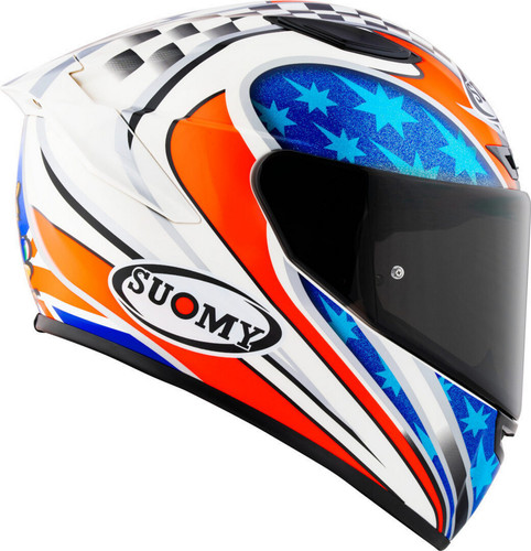 Suomy Track-1 Troy Bayliss 2002 Replica Motorcycle Helmet