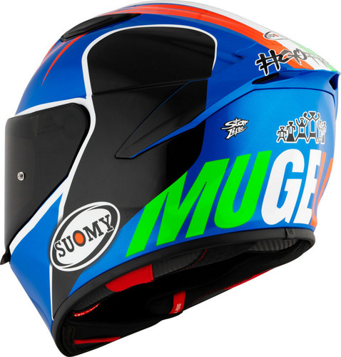 Suomy Track-1 Pecco Mugello 2022 Replica Motorcycle Helmet