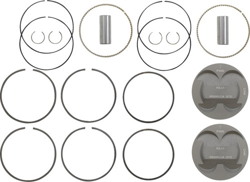 KB Forged Piston Kit Standard Bore (KB595LCA.STD)