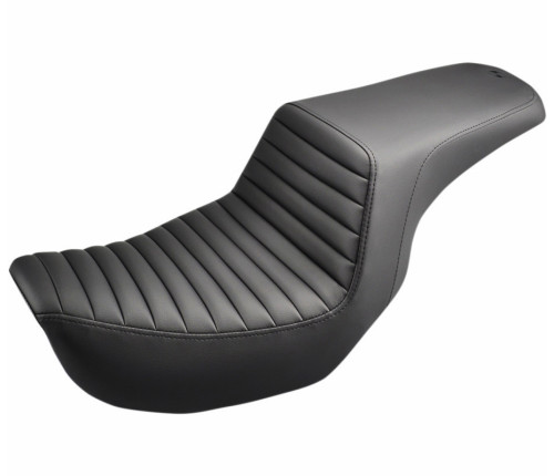 Saddlemen Step-Up Tuck & Roll Black Motorcycle Seat (806-04-171)