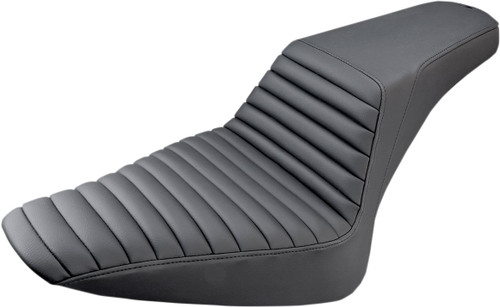 Saddlemen Step-Up Tuck & Roll Black Motorcycle Seat (879-03-171)