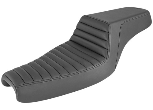 Saddlemen Step-Up Tuck & Roll Black Motorcycle Seat (807-11-171)