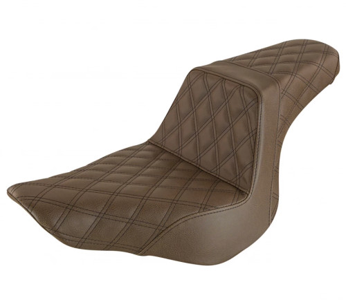 Saddlemen Step-Up LS Dark Brown Seat '18-up FXLR/Sport Glide FLSB (818-29-175BR)