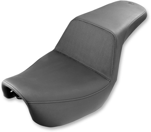 Saddlemen Step-Up Gripper Black Motorcycle Seat (897-06-174)
