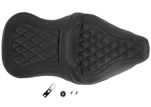 Saddlemen Road Sofa Lattice Stitch Seat '08-24 FLHR/FLHT/FLHX/FLTR (808-07B-182)