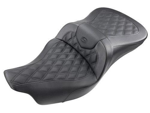Saddlemen Road Sofa Lattice Stitch Seat '08-24 FLHR/FLHT/FLHX/FLTR (808-07B-182)