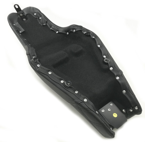 Saddlemen Step-Up Lattice Stitch Seat '04-20 XL Sportster 4.5 Tank (807-03-172)