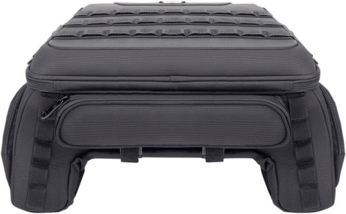 Saddlemen TS1620R Tactical Black Motorcycle Seat Tunnel/Tail Bag (EX000493A)