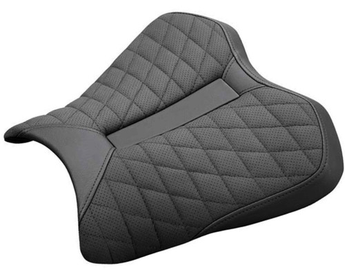 Saddlemen Track LS Carbon/Black Seat w/Passenger Cover '15-23 YZF-R1 (0810-Y149)