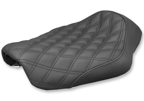 Saddlemen Renegade Lattice Stitch Black Solo Seat (804-04-002LS)