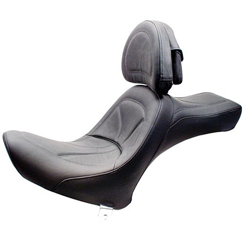 Saddlemen King Seat w/Driver Backrest (816HFJ)