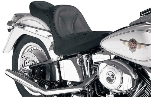 Saddlemen King 2-up Black Seat for 1984-1999 FXST/FLST Softail (885HFJ)