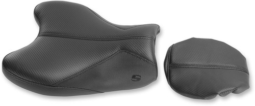 Saddlemen GP-V1 Solo Black Seat w/Passenger Cover '07-08 GSX-R1000 (0810-S069)