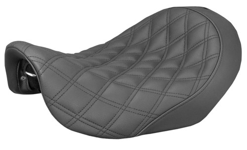 Saddlemen Renegade Lattice Stitch Black Solo Seat (806-04-002LS)