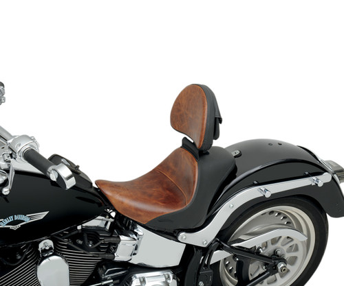 Saddlemen Driver Backrest for Renegade Lariat Brown/Black Seat (11567B)