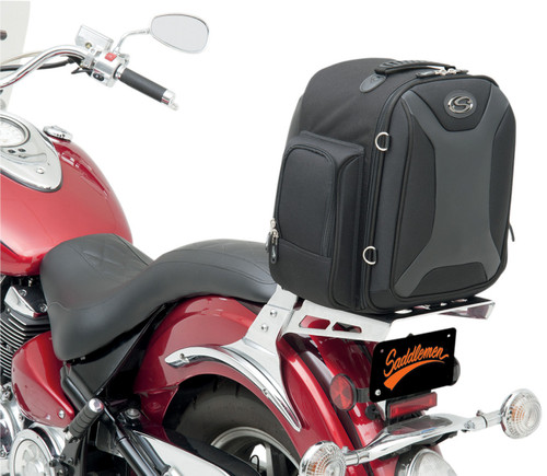 Saddlemen FTB1500 Sport Motorcycle Black Sissy Bar Bag (EX000689)