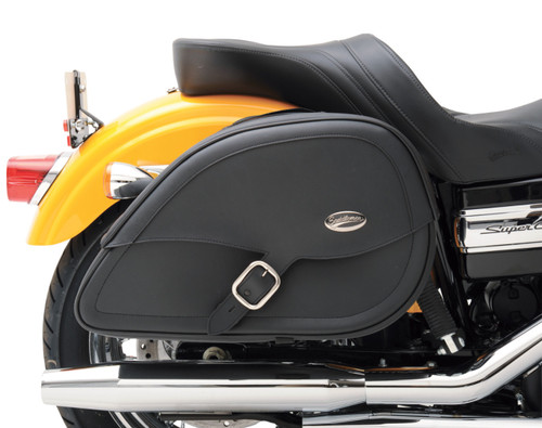 Saddlemen Drifter Teardrop Saddlebags with Shock Cutaway (3501-0459)