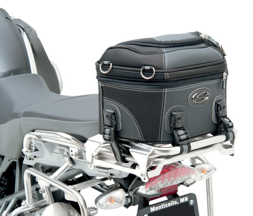 Saddlemen AP700 Rear Black Motorcycle Rack Bag (EX000649)