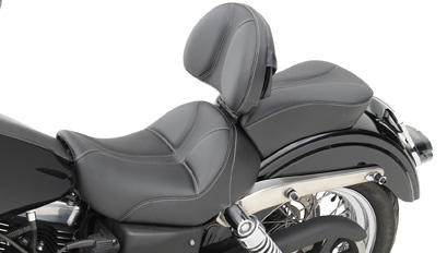 Saddlemen Dominator Carbon/Black Passenger Seat (806-12-0162)