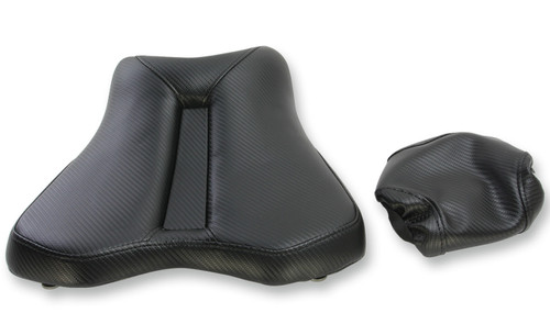 Saddlemen Gel-Channel Track-CF Carbon/Black Seat (0810-Y148)