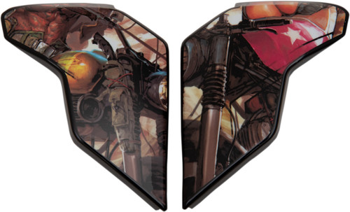 Icon Airflite Helmet Shield Sideplate Covers