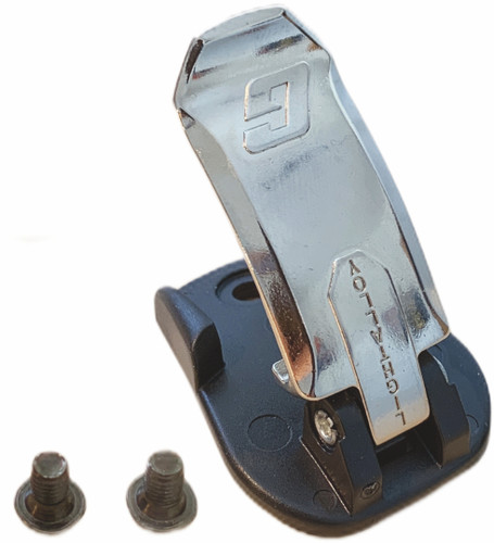 Gaerne SG10/G-React/Fastback/GX1 Boot Black/Chrome Buckle & Screws