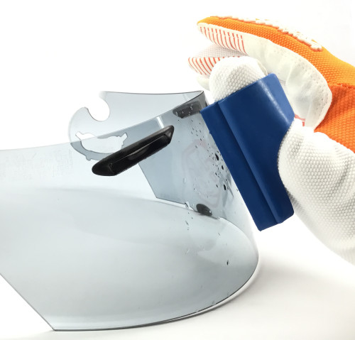 Show Chrome Finger or Thumb Visor/Goggle/Shield Wiper 3-Pack