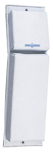Hull Hugr Contour White Boat Fender 30" x 6" x 4" (HH-30CW)