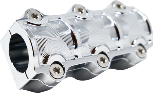 Kodlin Chrome Big Block Handlebar Risers (K55119)