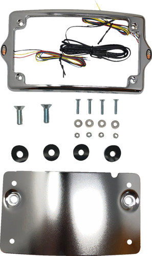 Kodlin Elypse 3-1 LED Chrome License Plate Kit (KUS20301)